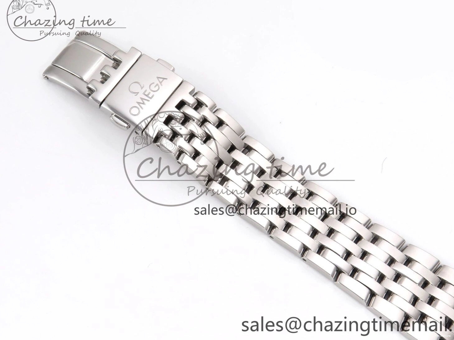 0317 Supportive De Ville Date SS VSF 1:1 Best Edition Blue Dial on SS Bracelet A 7700